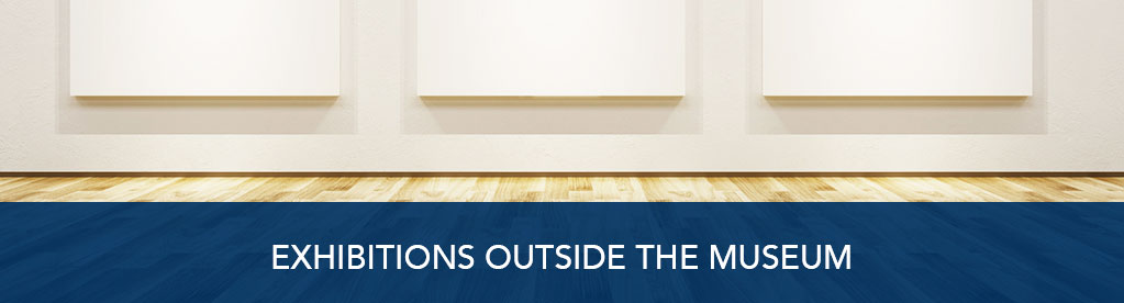 Banner Exhibitions outside the Museum