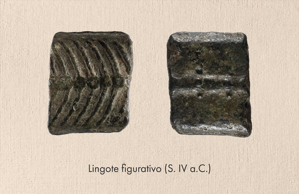 Lingote figurativo (siglo IV a.C.) Imagenes del carrusel del Museo