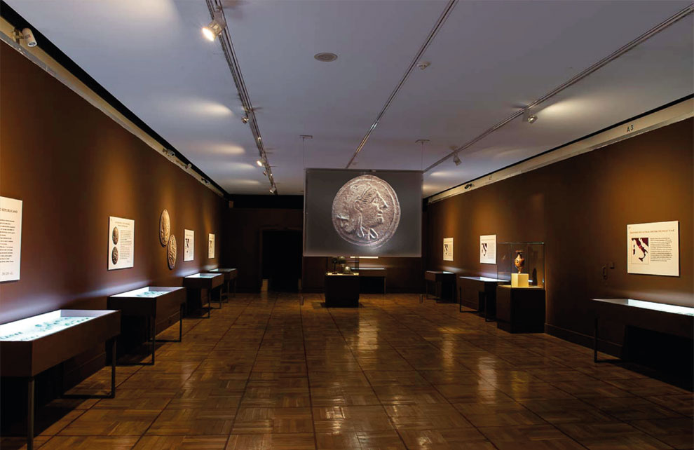 Sala de exposición Imagenes del carrusel del Museo